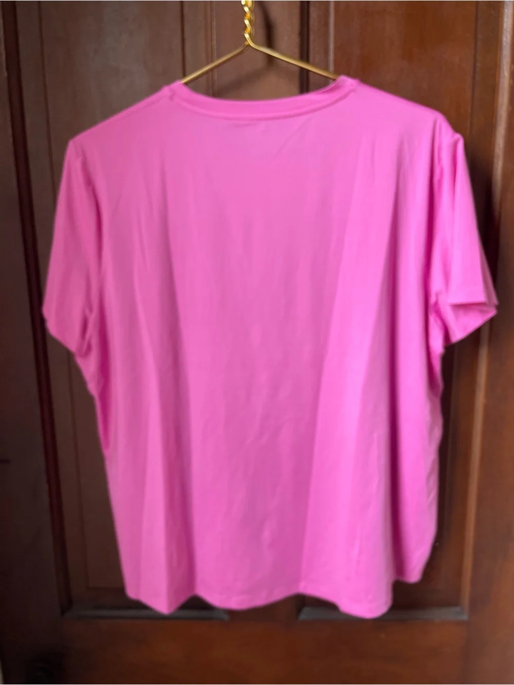 Nike One dri fit women's extra large pink athletic top